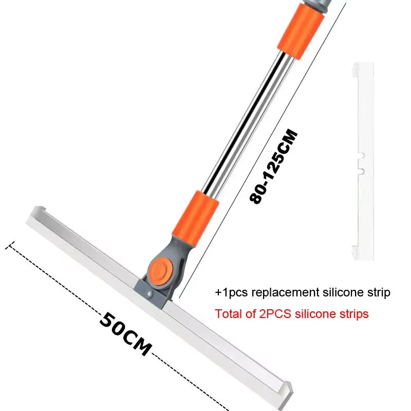 Telescopic Toilet Bathroom Wiper Mop