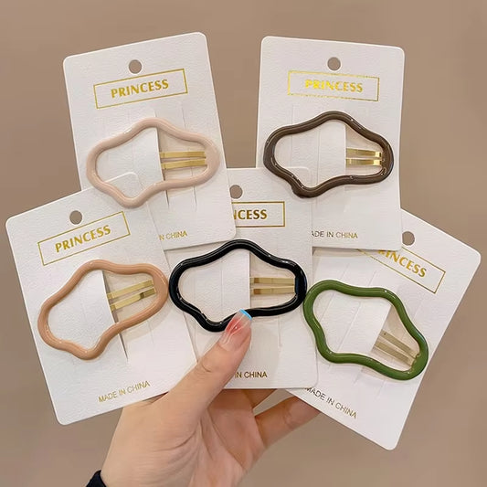 pack of 2 Cloud Hair Clips Set