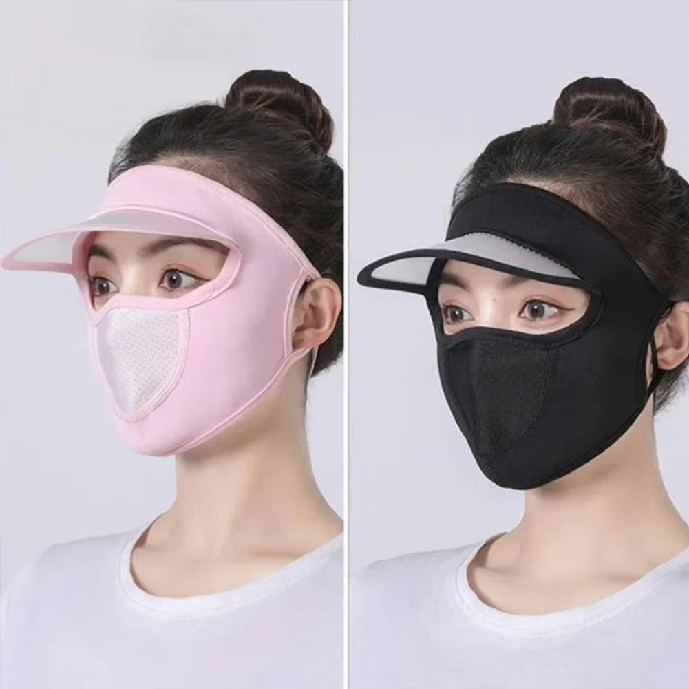 Anti UV Full Face Coverage Sun Protection Mask