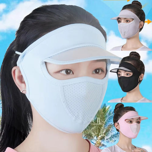 Anti UV Full Face Coverage Sun Protection Mask