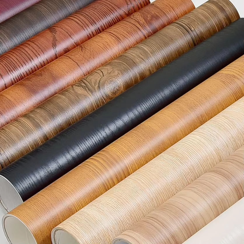 Waterproof Wood Vinyl Wallpaper Self Adhesive wallpapers