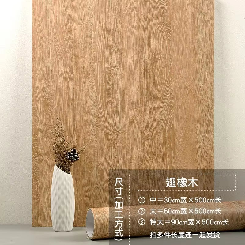Waterproof Wood Vinyl Wallpaper Self Adhesive wallpapers