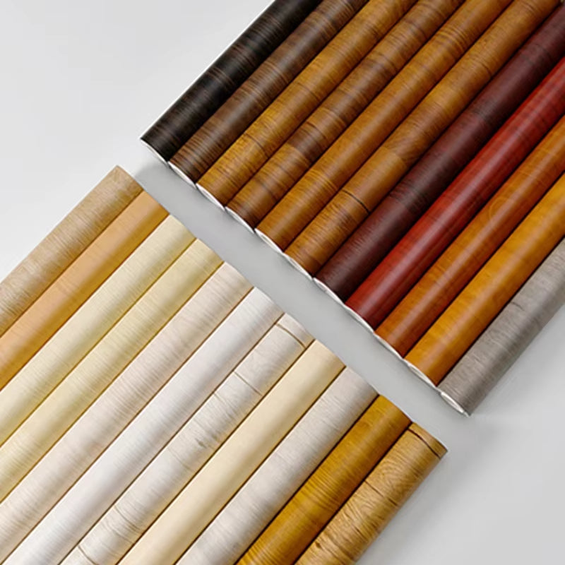 Waterproof Wood Vinyl Wallpaper Self Adhesive wallpapers