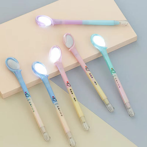 LED Light Pen Intelligent Auto-sensing Light-up Neutral Pen