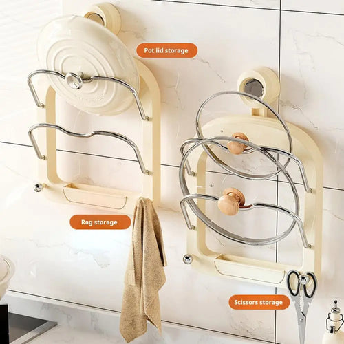 Wall Hanging Pot Cover Drain Rack