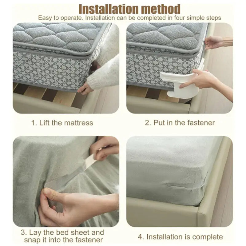 Bed Sheet Locker (Pack of 4)