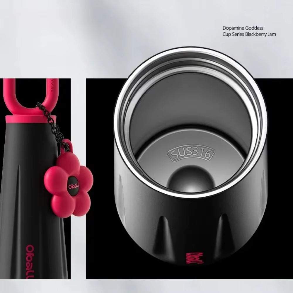Girls Portable Stainless Steel Insulated Sports Water Bottle