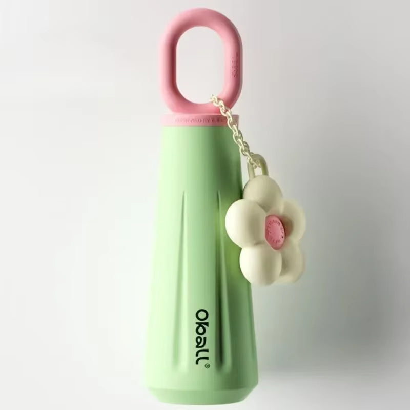 Girls Portable Stainless Steel Insulated Sports Water Bottle
