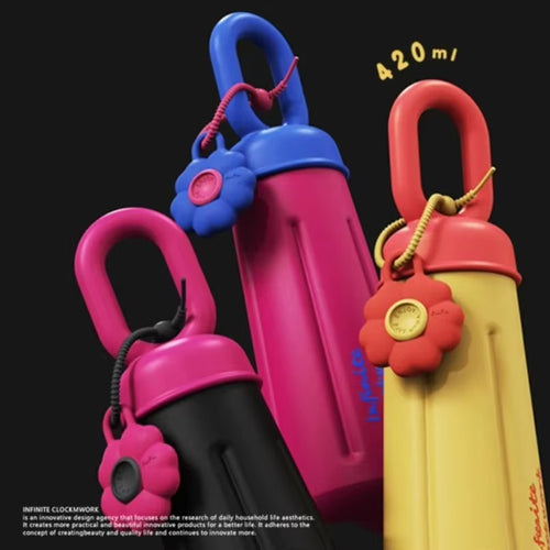 Girls Portable Stainless Steel Insulated Sports Water Bottle