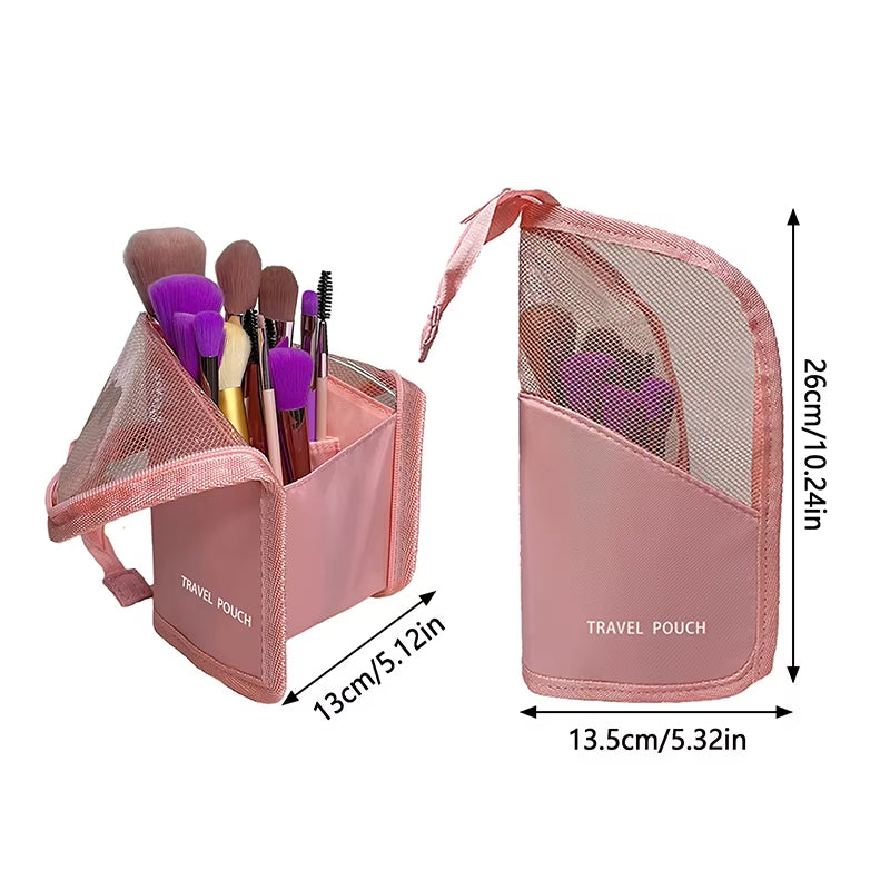 Desktop Makeup Brush Storage Bag