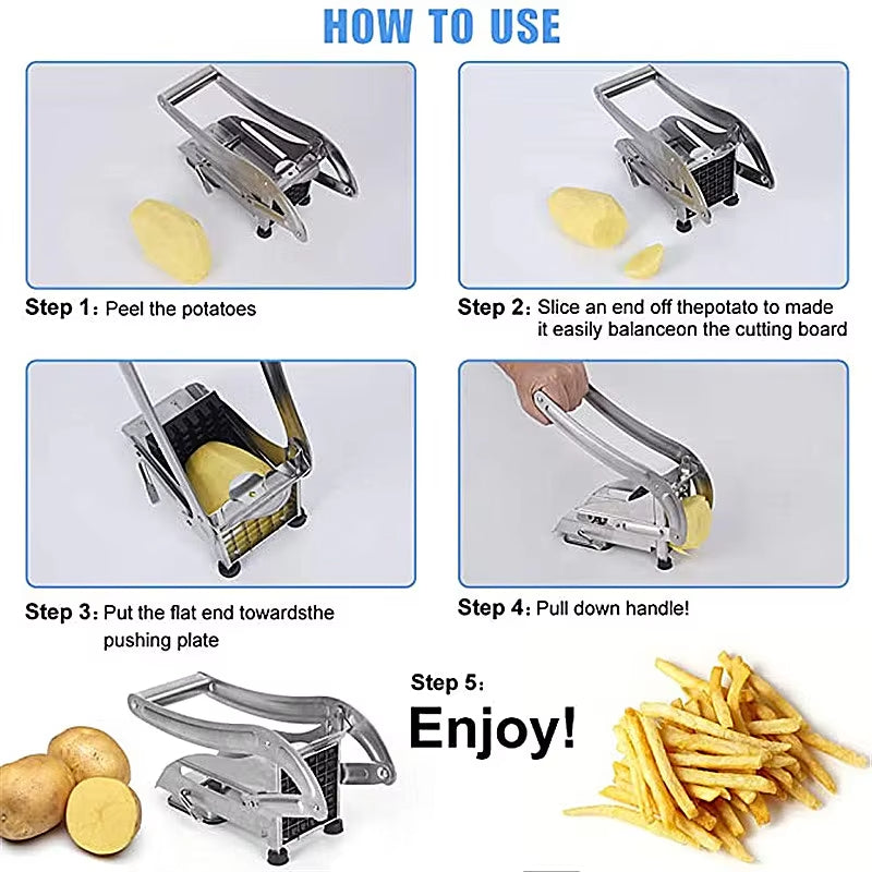 Stainless Steel Potato Chips Cutter
