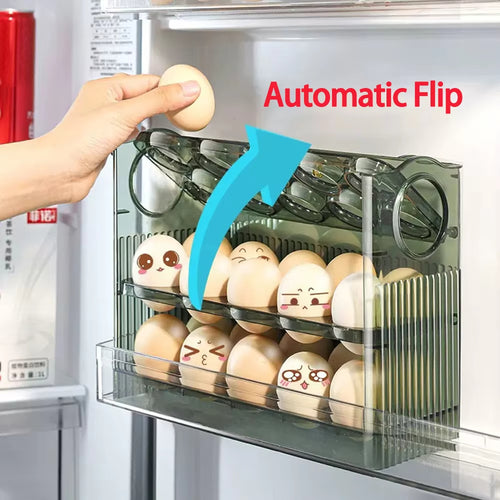 Portable Multi-Layer Egg Tray Organizer