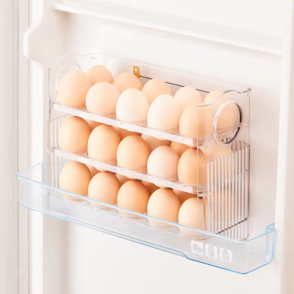 Portable Multi-Layer Egg Tray Organizer