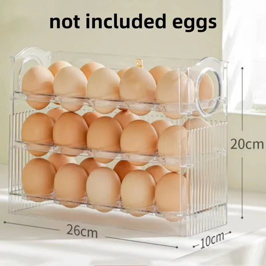 Portable Multi-Layer Egg Tray Organizer