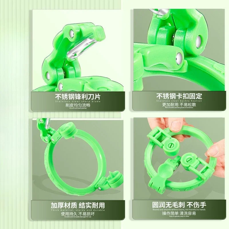 Fruit & Vegetable Tools Handheld Rotating Peeler for Apple Pear