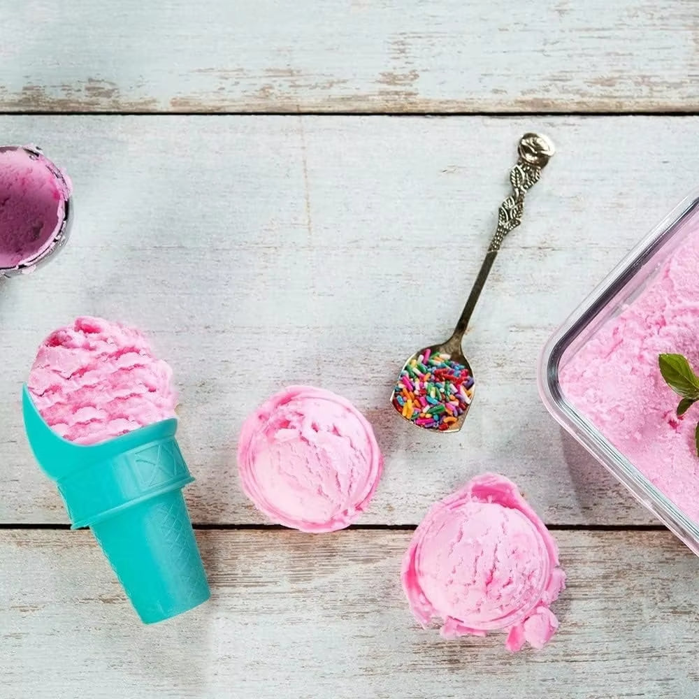 4Pcs Ice Cream Cup Ice Cream Cone