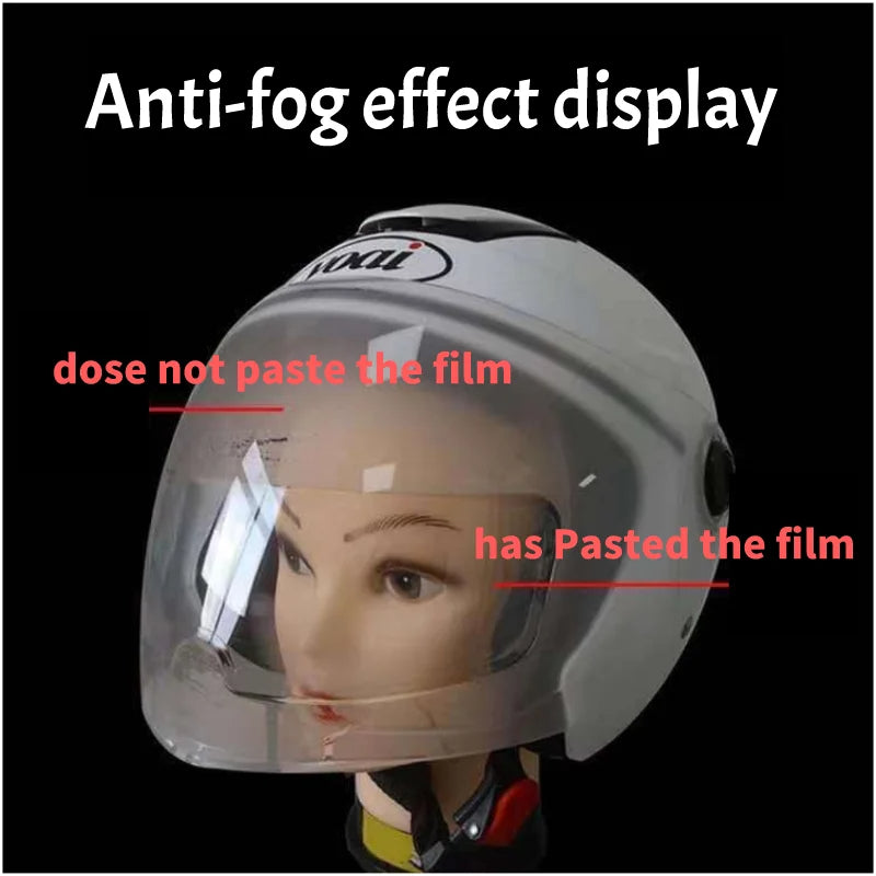Anti Rain Films for Motorcycle Helmet Anti-Raining Stickers