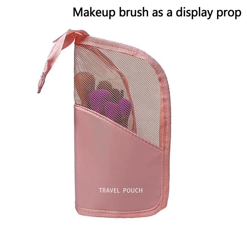 Desktop Makeup Brush Storage Bag
