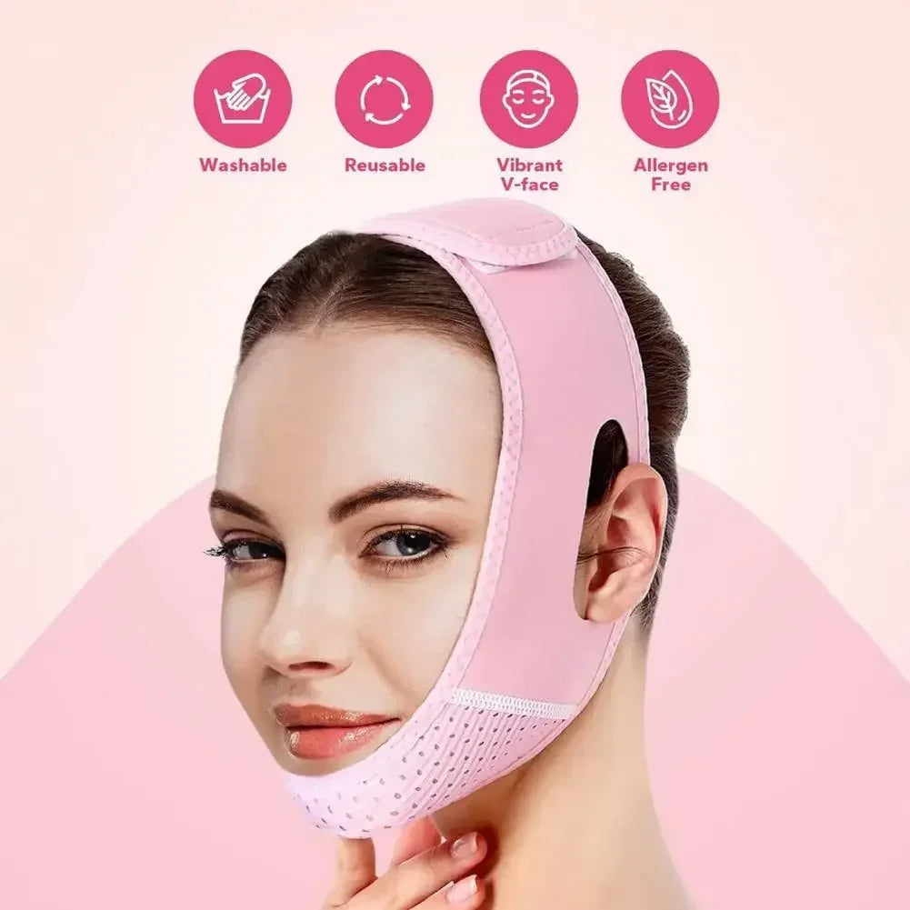 Women Face Slimming Bandage Face Lifting Band V Line Shaper Chin Cheek