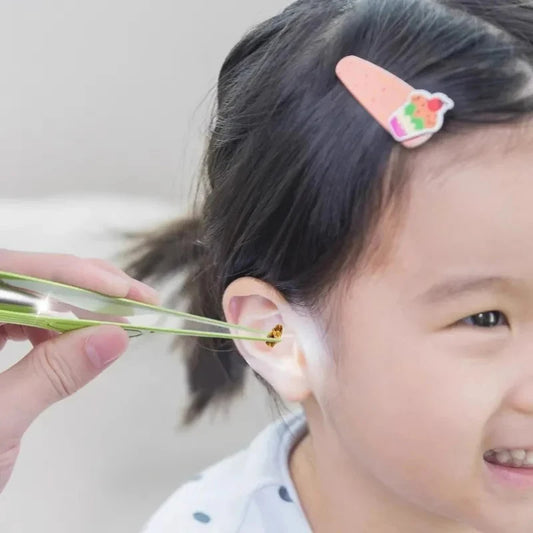 Baby Ear Cleaner Spoon LED Flash Light Ear Wax