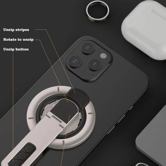 Portable Double-sided Magnetic Phone Holder