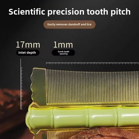 Super Dense Tooth Comb for Head Lice And Dandruff Removal