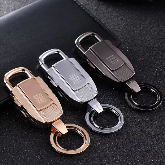 Key Rings Holder with Cigarette Lighter
