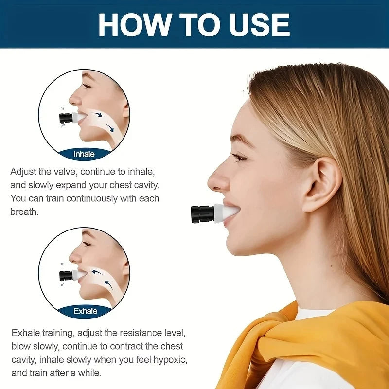 Breathing Respiratory Trainer