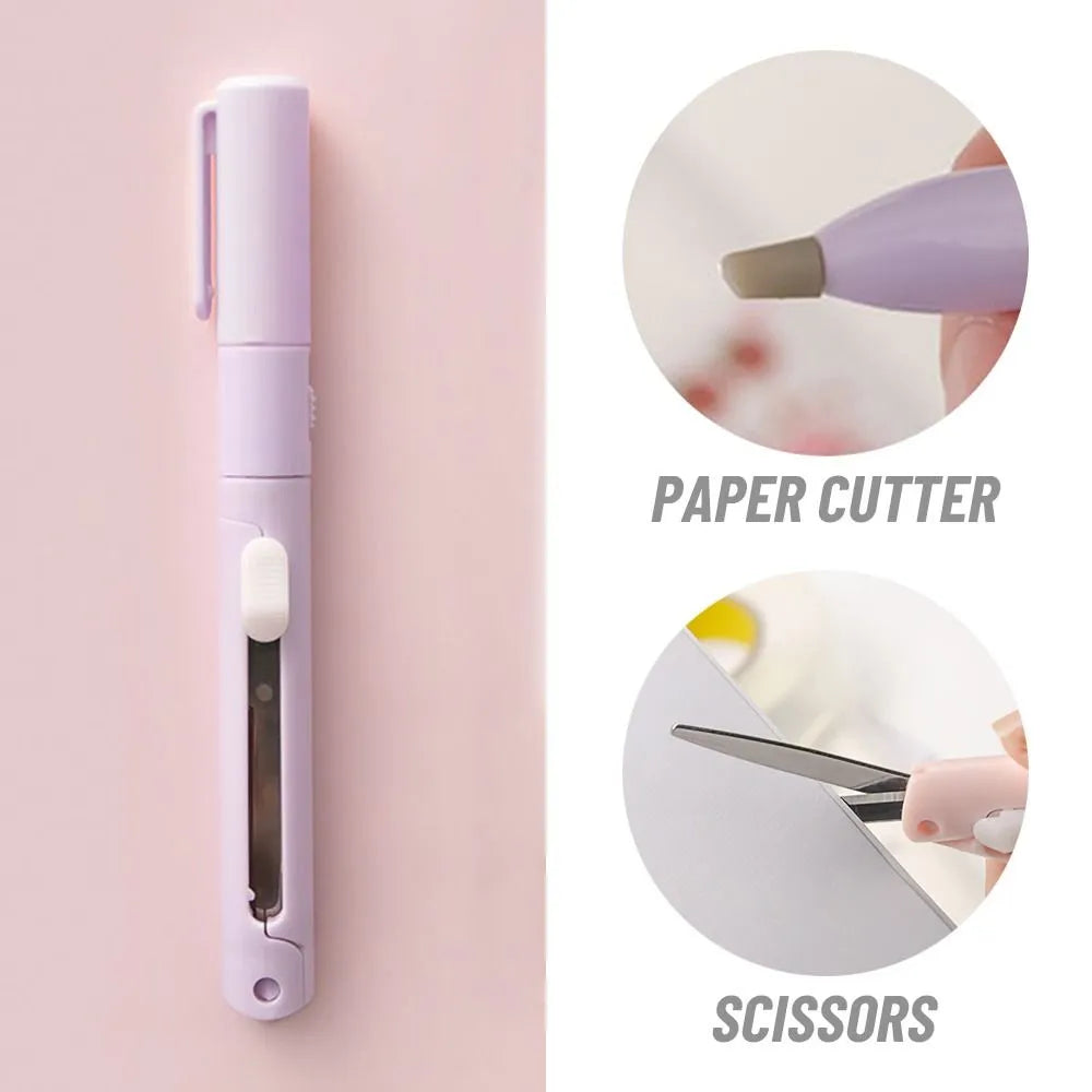 Mini Folding Scissor Pen Cutter