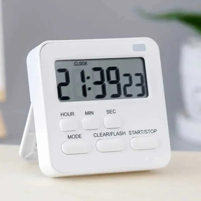 Digital display alarm clock