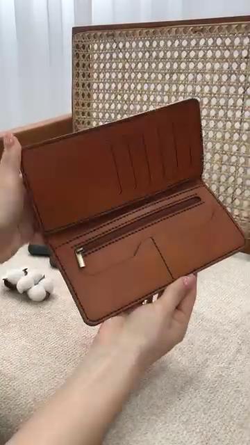 Handmade Leather Wallet 🧵👜