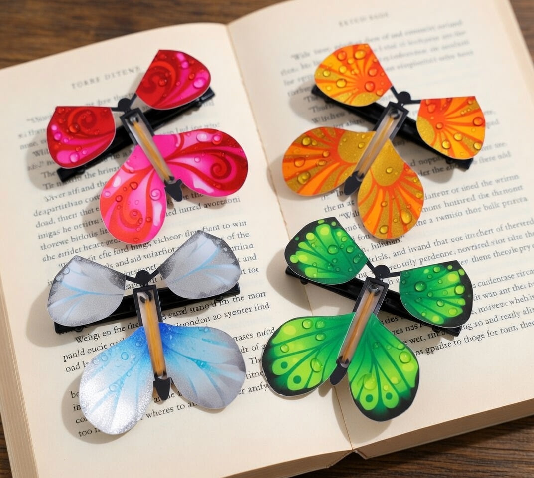 ๐ฆ Flying Butterfly Toy โ Wind-Up Fluttering Butterfly for Kids