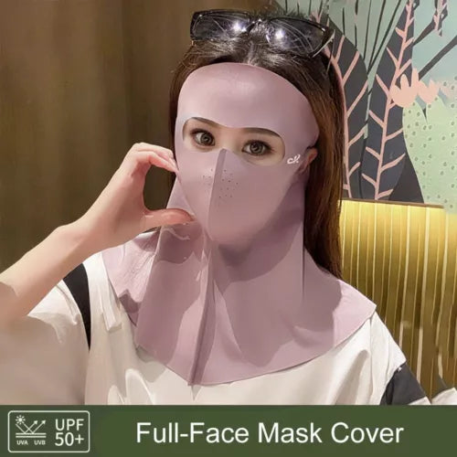 UPF 50+ Full-Face Mask Cover