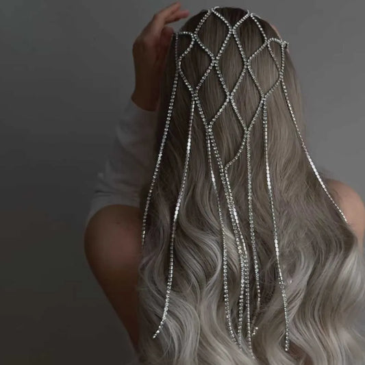 Sparkly hair girl hat