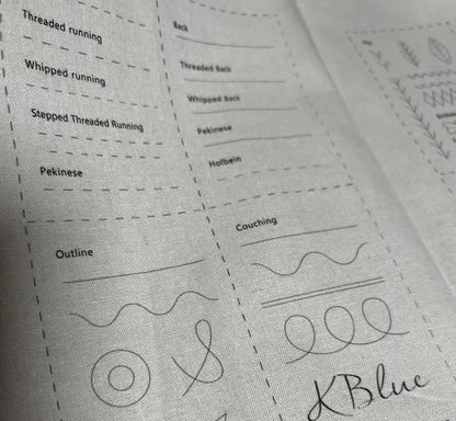 Stitch Book with 143 different stitches