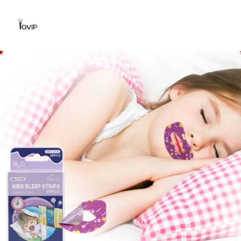 30Pcs Mouth Correction Stickers Kid's Night Sleep Tape