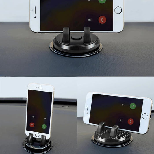 Multifunctional rotating car holder