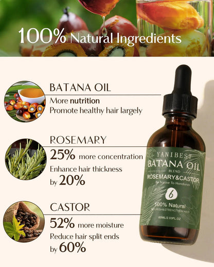 Batana Hair Oil - Money Back Guarantee - Unisex