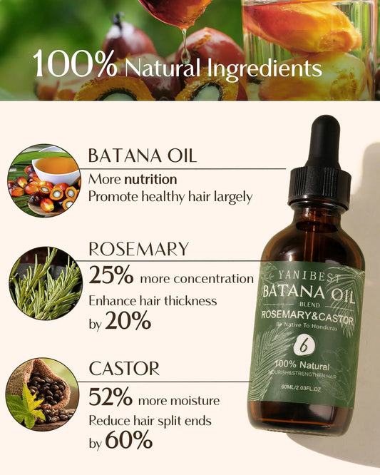 Batana Hair Oil - Money Back Guarantee - Unisex