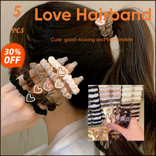 Love Hairband(5 PCS/SET)