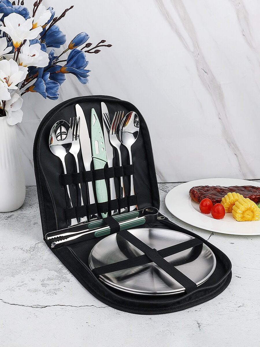 Outdoor Camping Cutlery Storage Bag