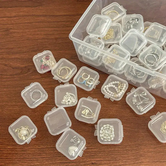 Transparent Plastic Small Box (Pack of 10)