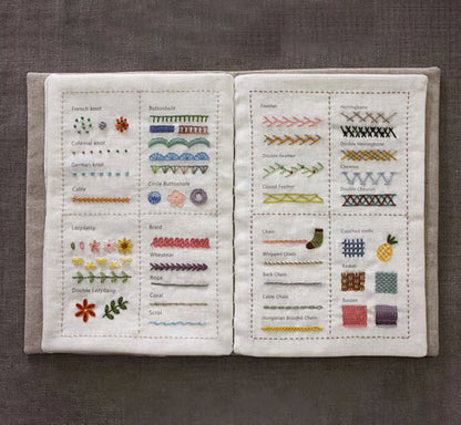 Stitch Book with 143 different stitches