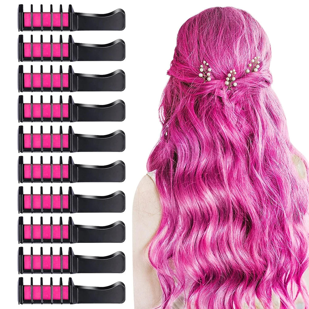 Hair Chalk for Girls Temporary Washable Hair Color Dye