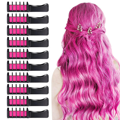 Hair Chalk for Girls Temporary Washable Hair Color Dye