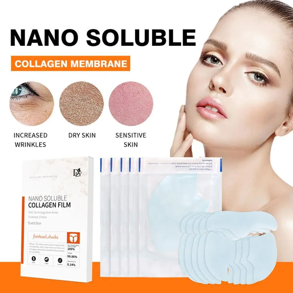 Nano Collagen Soluble Film Paper Soluble Facial Mask