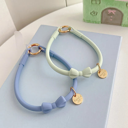 Fashion Bow-knot Silicone Wrist Strap