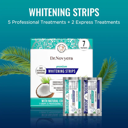 Whitening Strips, 7-day treatment (7 Strips per pack)