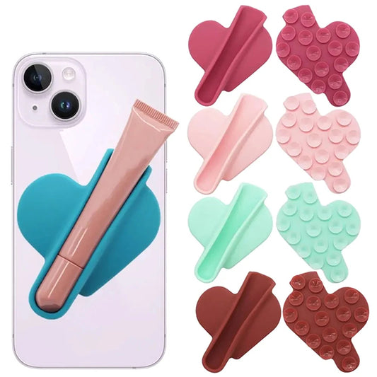 Silicone Phone Lipstick Holder