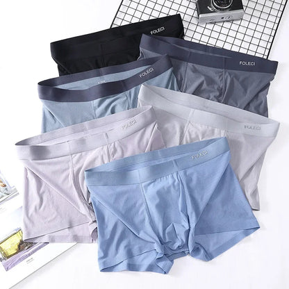 Men's Solid Mesh Breathable Underwear